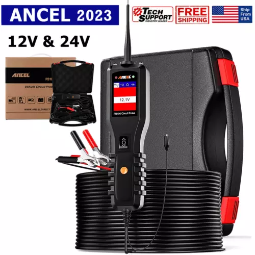 Ancel PB100 Circuit Tester Probe Electrical System Car Diagnostic Tool 12V 24V 