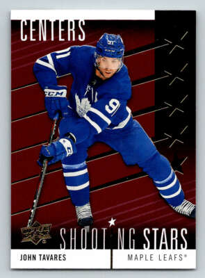 2019-20 Upper Deck Shooting Stars Centers Red #SSC9 John Tavares (ref 203253)