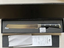 Mad Shark Bread Knife Pro Serrated 8" Blade Premium High Carbon German Steel NIB