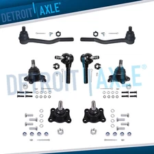 New 8pc Upper & Lower Ball Joint + Inner & Outer Tie Rod for Toyota 4Runner T100