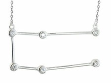 Gemini Constellation Necklace - Stars Horoscope Zodiac NEW