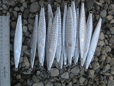 Paquete de 20 cuchillos aguijón mariposa 6 oz diamante señuelos de pesca plantillas sin anzuelos