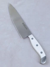 Henckels STATEMENT Fine Edge, 8" CHEF Knife, WHITE Handle, (15261-200), NEW!