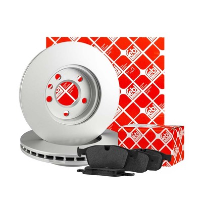 FEBI Bremsscheiben 300mm + Beläge Vorne Für Ford Focus 3 & Volvo V40