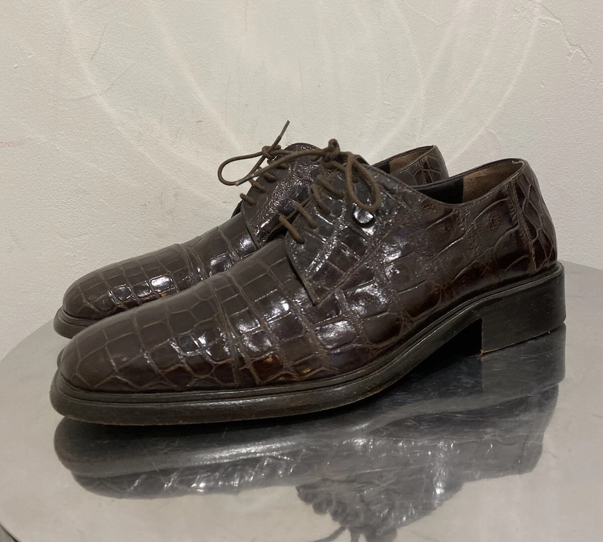 Gucci crocodile leather shoes Clearance