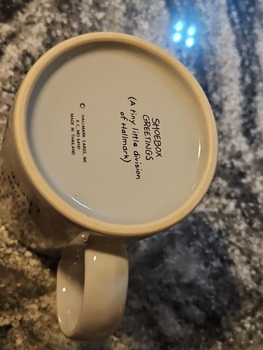 Cup Humor Birthday "40 Isn't End of World But you can See it .." Shoebox Mug - Picture 5 of 7
