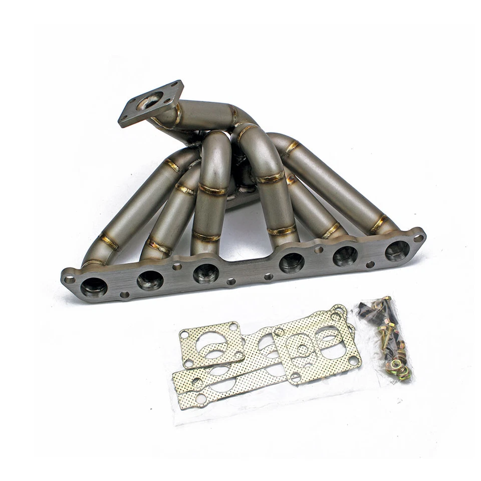 Rev9 Serie HP Para Toyota 2JZ-GE N/A Igual Longitud T4 Turbo Colector Dividido Fl. Foto 2 de 4