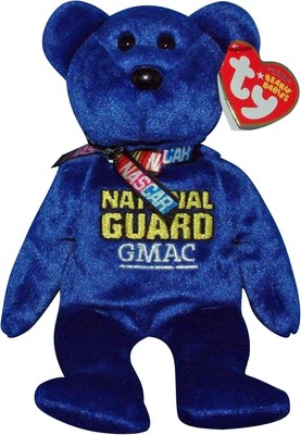 Ty Beanie Babies - TY Beanie Baby - CASEY MEARS #25 the Nascar Bear [SN077]