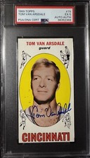 1969 Topps Basketball #79 Tom Van Arsdale Rookie Signed PSA 5 DNA AUTO Low Pop