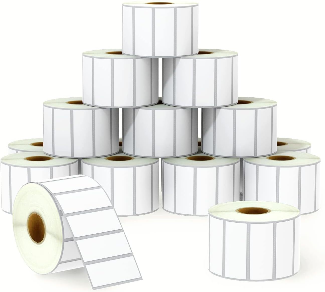 2.5 x 1 Inch 64x25mm Multipurpose Barcode Labels for Zebra Printers