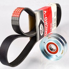 GATES 6PK1463 Keilrippenriemen + Rolle für OPEL ASTRA CORSA VECTRA KADETT