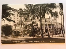 Whitehall Hotel Palm Beach FL L.L. Cook Co K204 In Plastic Sleeve