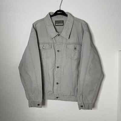 Angelo Litrico Style C&A Utility Corp Sections.04-10 Jacket Mens XXL Cream