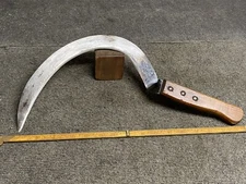 Vintage H Disston No. 4 Hand Scythe Sharp And Ready To Work USA 