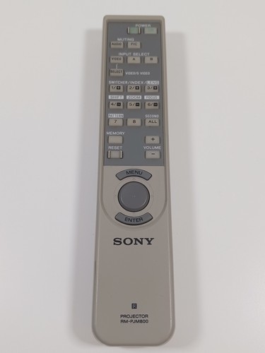 Genuine OEM Sony RM-PJM800 Projector Remote Control - Tested, Works