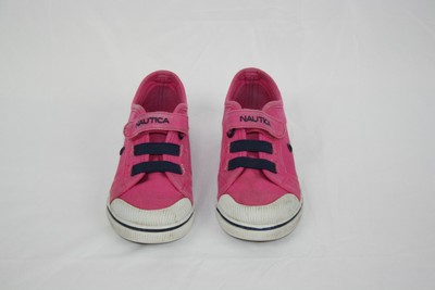 nautica pink slip on sneakers