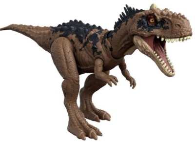 Jurassic World Dominion: RAJASAURUS Dinosaur Roar Strikers Action Sounds new