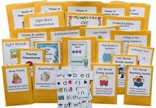 24 Teacher Made Literacy & Math Activity Center Games Kindergarden - First Grade