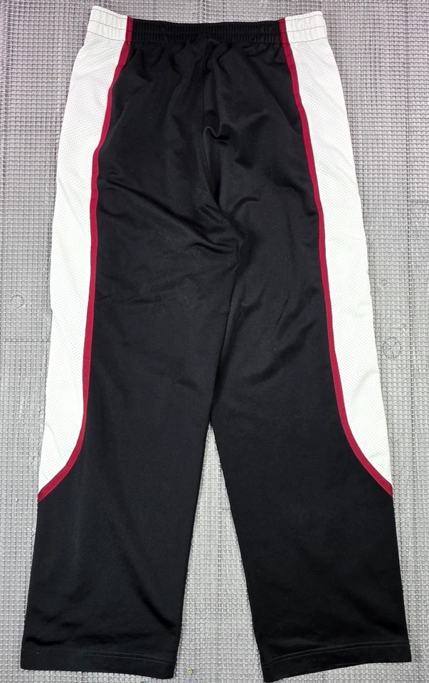 De colección Nike Jordan Baloncesto XL Pantalones de Calentamiento Para Hombres Snap Breakaway Negro Blanco Rojo Foto 3 de 4