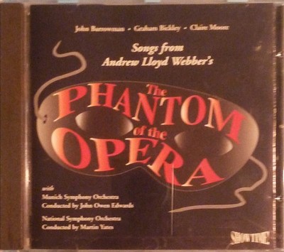 SONGS FROM ANDREW LLOYD WEBBER´s - CD - THE PHANTOM OF THE OPERA - USED