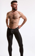 N2N Bodywear Men's Active Gym Titan Tight, S M L XL Black NWT