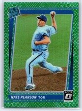 2021 Donruss Optic #38 Nate Pearson Green Dragon #/88