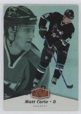 2006-07 Flair Showcase Upper Level Matt Carle #82 0a4