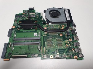 HP 14-BW020NA Laptop Mainboard DA00P2MB6D0 Rev:D mit A6-9220 CPU Kühlkörper/Lüfter