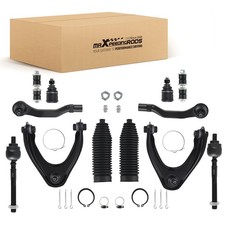 12x Front Upper Control Arms Sway Bar Tie Rods Suspension For 96-00 Honda Civic 12x Front Upper Control Arms Sway Bar Tie Rods Suspension For 96-00 Honda Civic