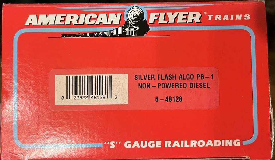American Flyer Silver Flash Alco PA1 Diesel B Unit “480”, NIB - Image 4 of 4