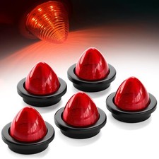 2'' LED Trailer Marker Lights, Side Clearance Tail Stop Turn Signal Marker Red