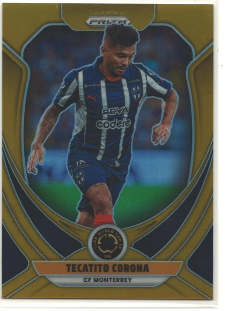 2025 Panini Prizm FIFA Club World Cup #64 Tecatito Corona Gold 3/10 SSP