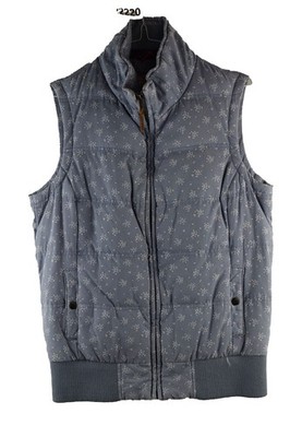 Fat Face blaue wattierte Weste Größe UK 12 Damenweste Freizeit Outdoor Oberbekleidung