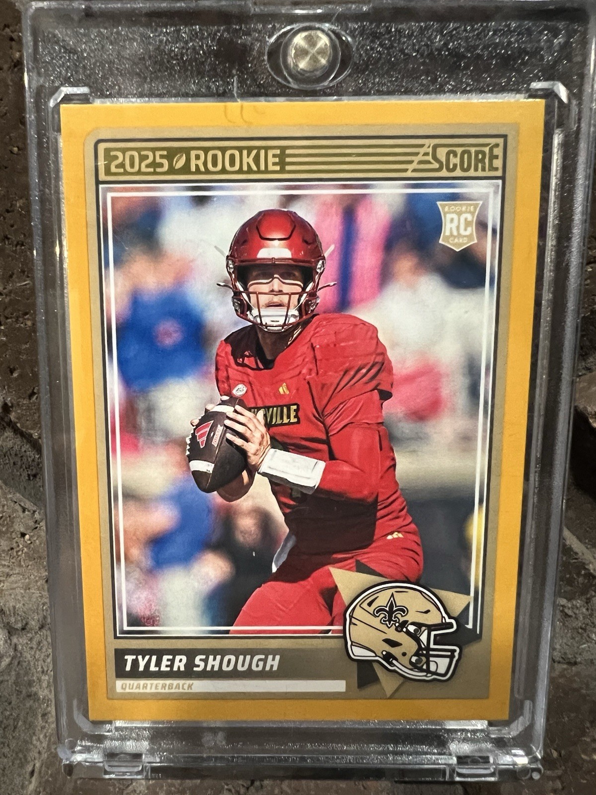 2025 Score - Rookies Tyler Shough #71 Orange (RC) New Orleans Saints