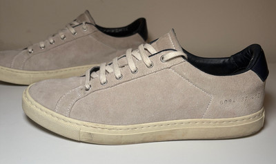 COMMON PROJECTS Women's Achilles Sport Brushed-Suede Sneakers | Size 7 (37)