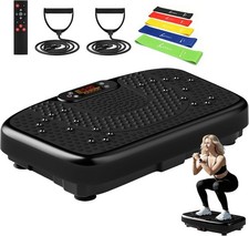 Vibration Plate Exercise Machine for Full-Body Workout, 450lb Capacity, Home Gym
