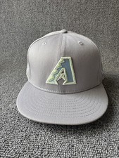 New Era Arizona Diamondbacks 9FIFTY Snapback Grey Flat Brim One Size