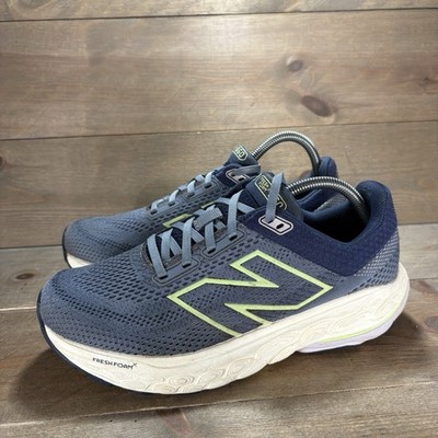 new balance 860V14 womens size 8.5 shoes blue athletic running sneakers