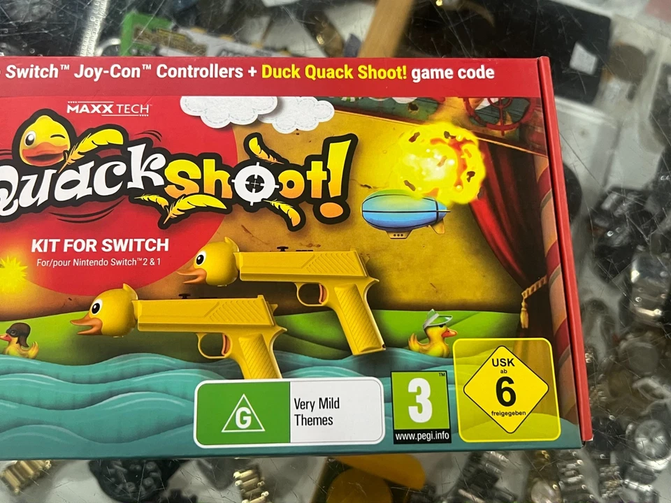 MAXX TECH DUCK QUACK SHOOT FOR NINTENDO SWITCH 2 & 1 WITH DIGITAL GAME IN BOX - Image 4 of 4