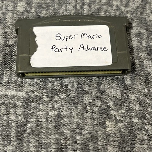 Mario Party Advance (Game Boy Advance, GBA, 2005) Cartridge Tested Missing Cover