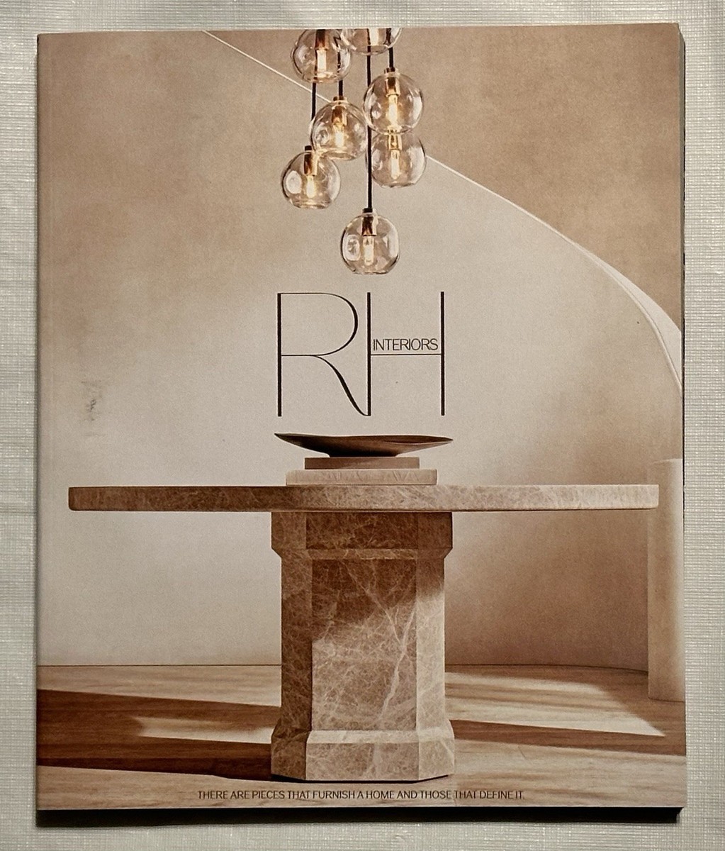2026 RESTORATION HARDWARE RH INTERIORS CATALOG 600 PAGES THICK NEW