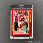 2025 Donruss Optic #40 Patrick Mahomes II Red Prizm /149 Chiefs Color Match