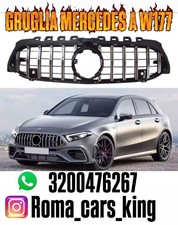 GRIGLIA MASCHERINA CROMATA PANAMERICANA GT MERCEDES CLASSE A W177 2018+-2022
