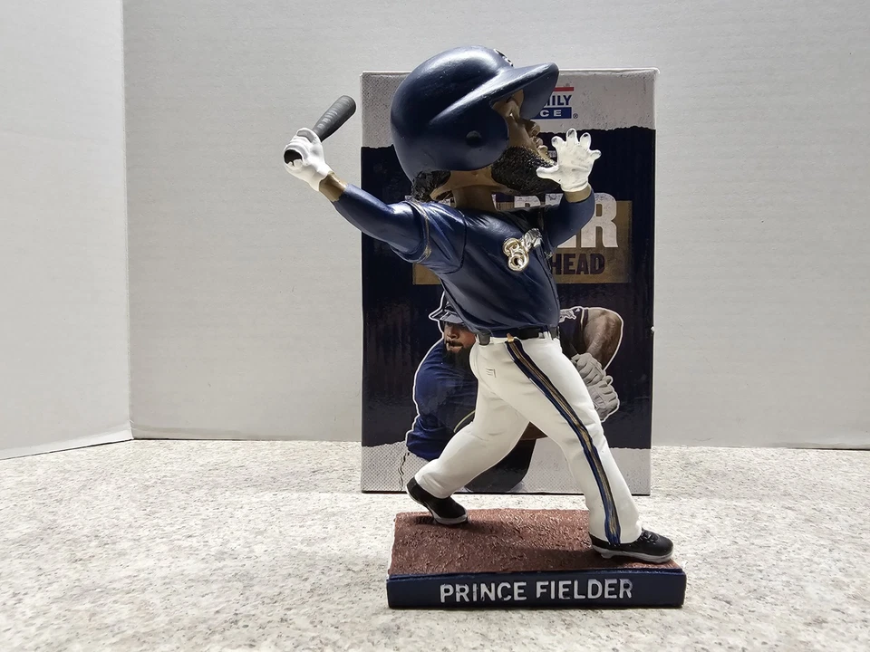 Prince Fielder Milwaukee Brewers MLB 2019 SGA Bobblehead Nuevo en caja Foto 4 de 4