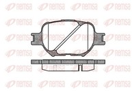 Remsa 0742.00 Bremsbelagsatz, Scheibenbremse FüR Lexus Toyota