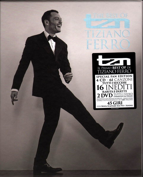 4 Cds + 2 Dvds + 45 Giri Tiziano Ferro The Best Of Special Fan Edition Hits-image