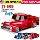 Vintage Toy Car Truck Bluetooth Speaker FM Rechargeable Battery LED USB AUX TF