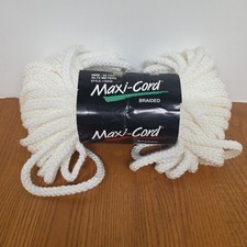 Maxi-Cord Braided 6 MM 50 Yards White 35938