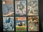 KEN GRIFFEY JR Vintage 1990's Lot of 6 MLB cards Seattle Mariners HOF! 1326