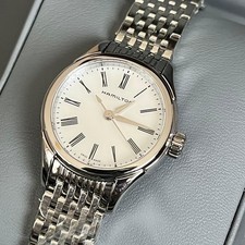 Hamilton American Classic Valiant Quartz Dress Watch 26mm Unisex MOP